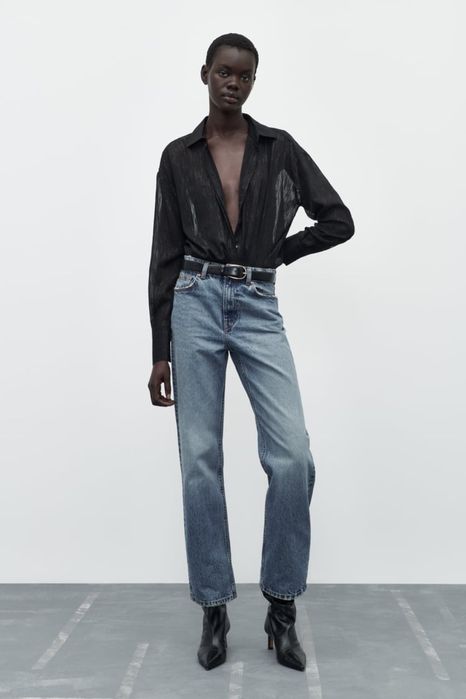 Сорочка, блуза, рубашка ZARA