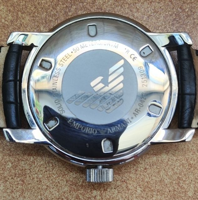 Relógio Original Emporio Armani AR0428 Black