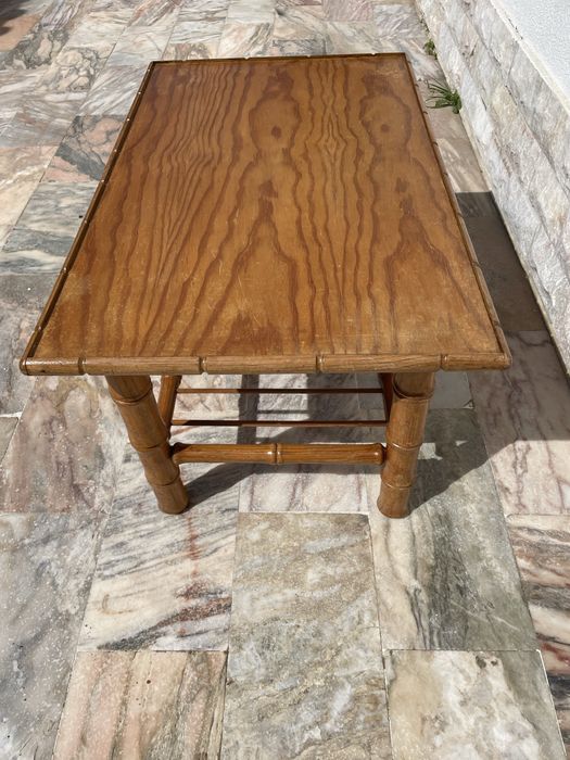 Mesa de centro bambu
