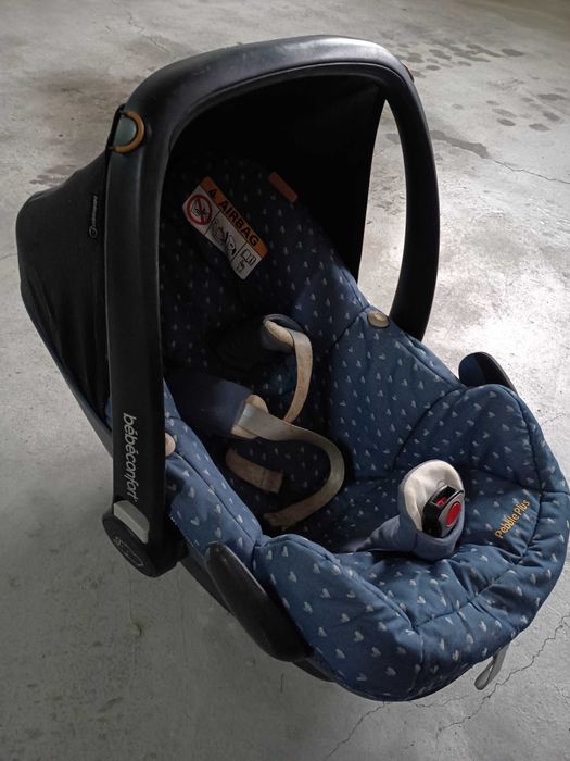 Ovo Bebé Confort PebblePlus - Denim + base isofix WayPlus