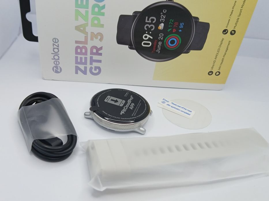Nowy smartwatch Zeblaze GTR 3 pro ekran amoled