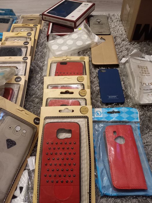 Nowe etui pokrowce szkło samsung sony lg iphone nokia 300 sztuk