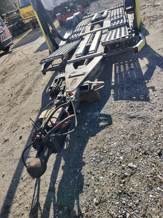 Przyczepa dwuosiowa , cała w ocynku