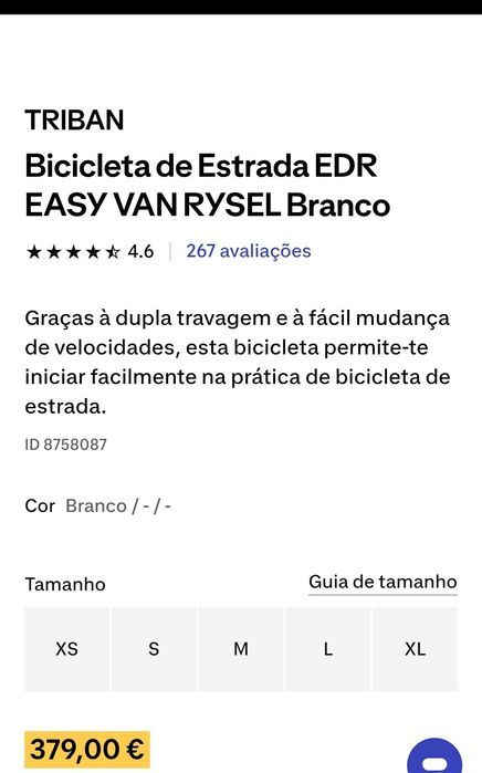 Bicicleta de estrada Triban