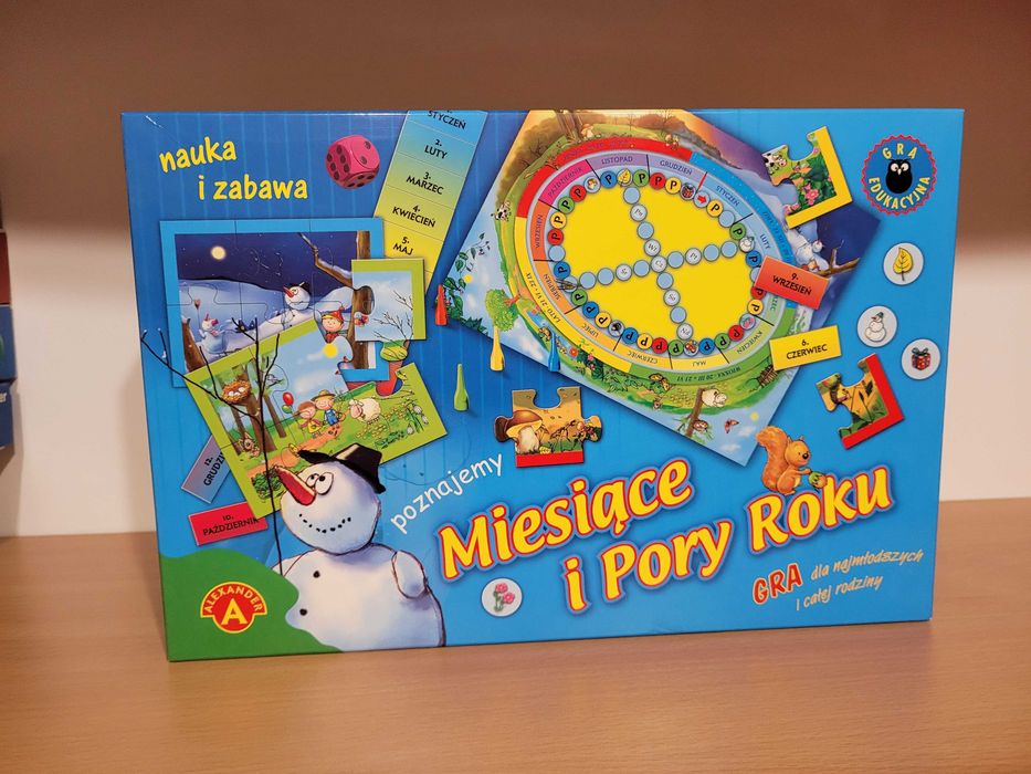 Gra edukacyjna Miesiące i Pory Roku Alexander – nauka i zabawa