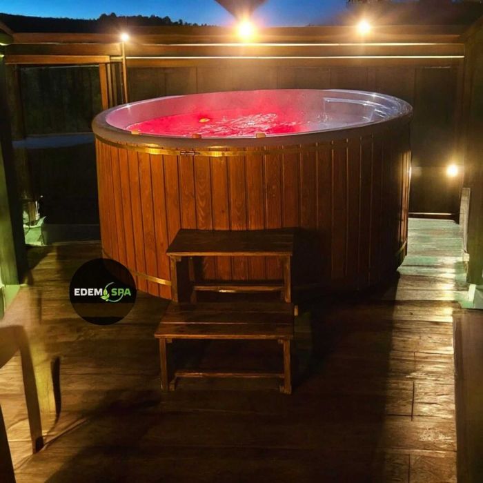 Джакузі Карпатський чан Спа комплекс Купіль Ванна для релакса Сауна