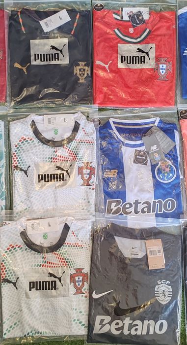 Camisolas Futebol Variadas