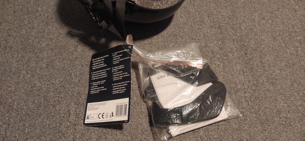 Kask ochronny BMX&Skate, 54-58 cm