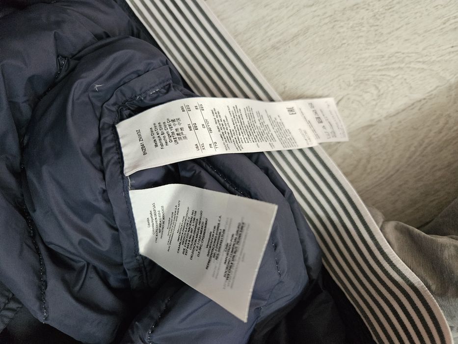 Armani exchange kurtka pikowana puchowa bomberka
