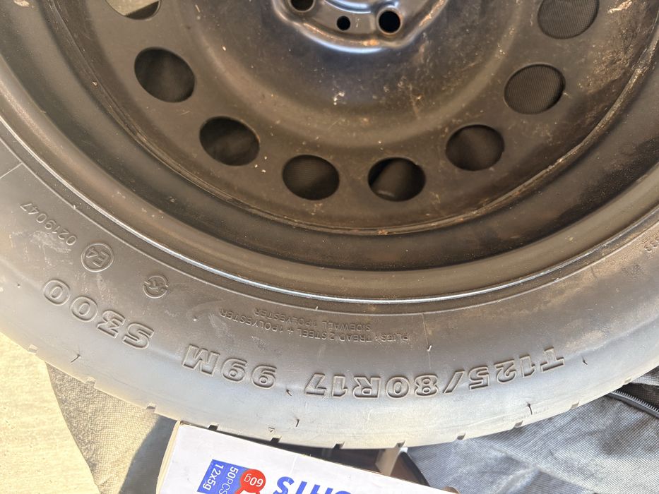 Kolo dojazdowe 5x108 R17 T125/80