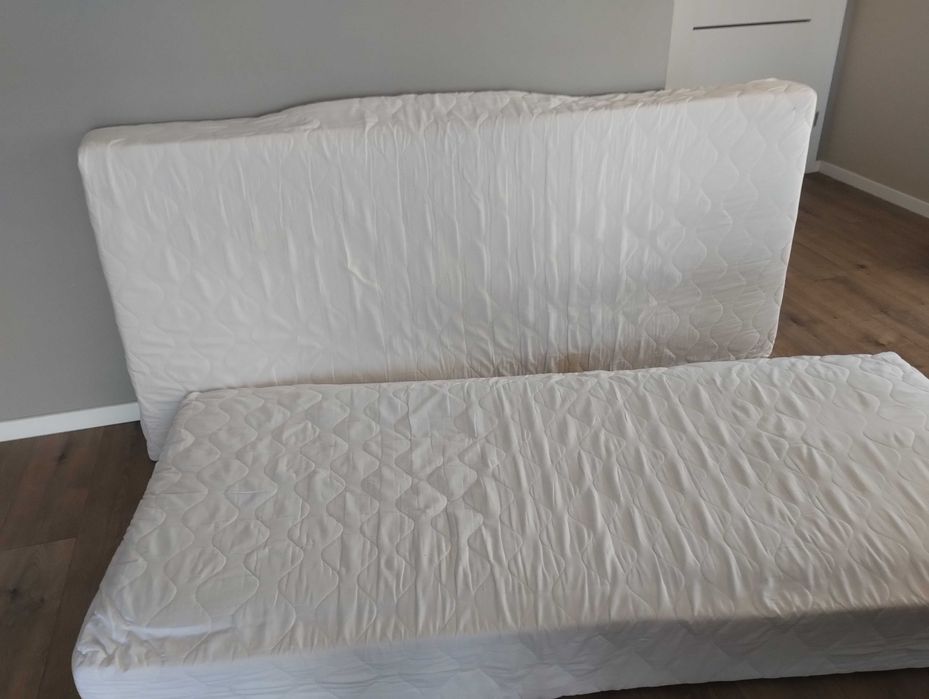 używane materace 90x 200 miękkie 2 szt oddam za darmo