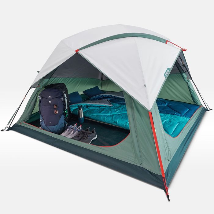 Tenda de campismo - mh100 ultra fresh - 3 pessoas