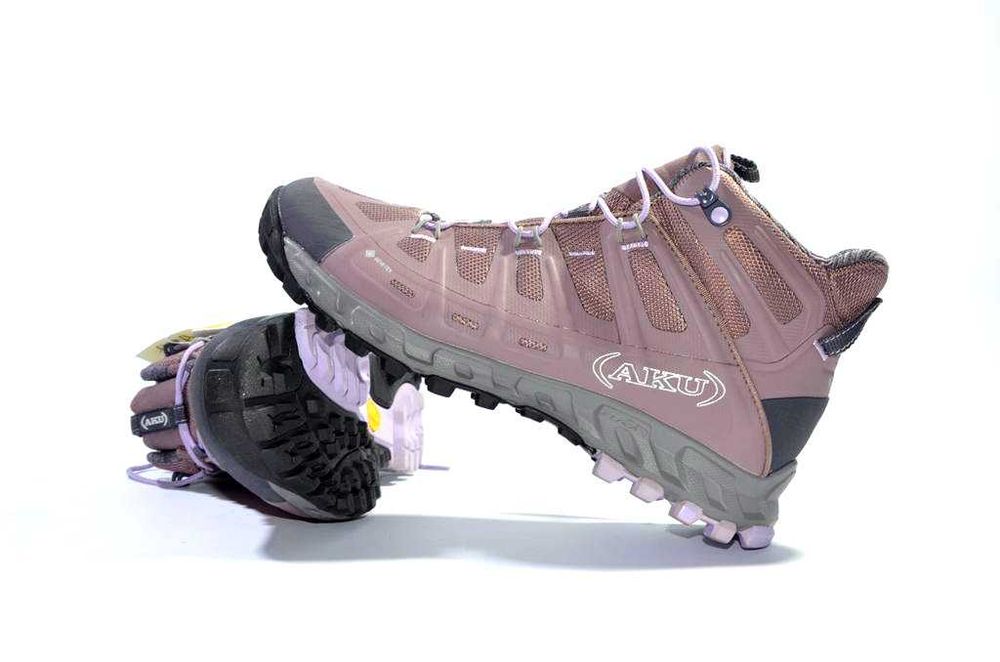 Aku buty trekkingowe pudrowy róż damskie Selvatica mid r 38 Gore tex Vibram