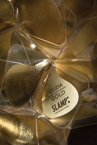 Candeeiro Clizia suspension 130cm Gold