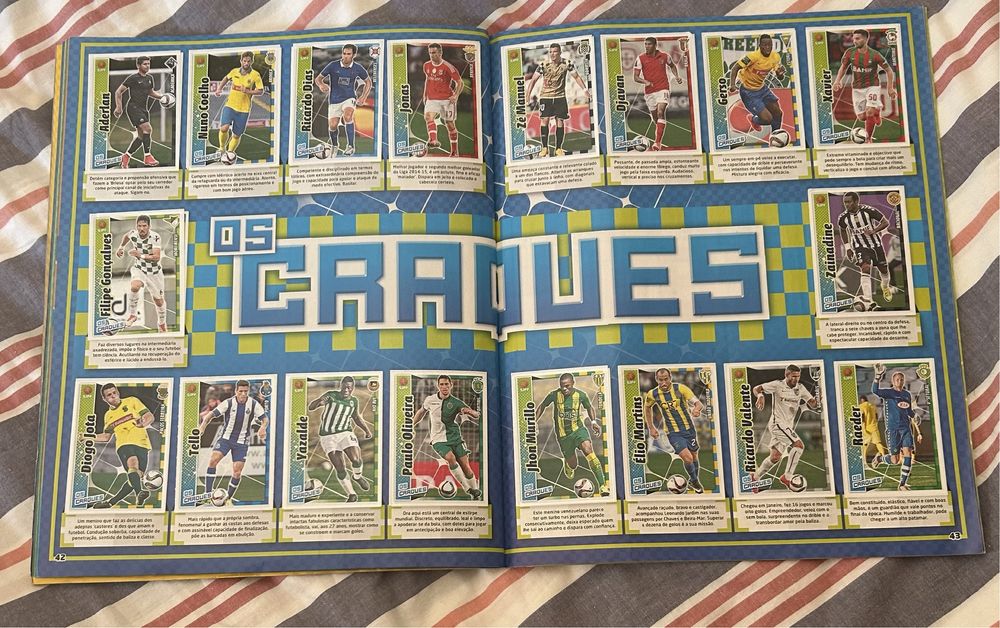 Caderneta Panini Liga NOS 2015 16 completa
