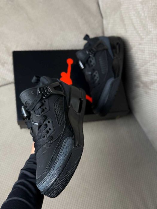Мужские кроссовки Nike Air Jordan 3 "Spizike Low Black Cat" 40-45