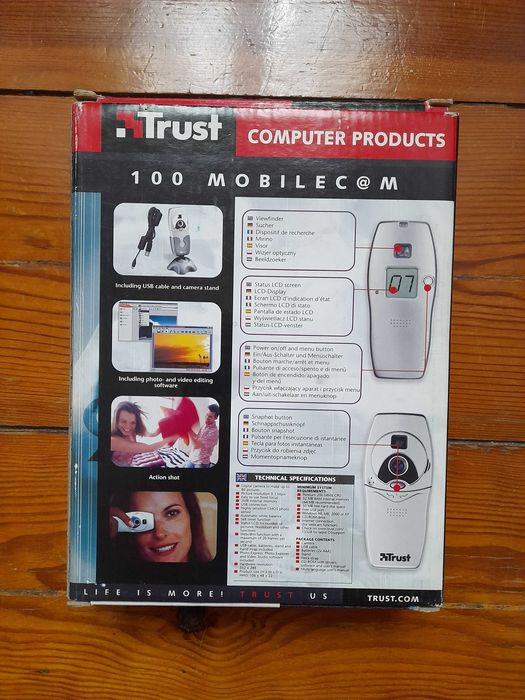 TRUST Digital Camera "100 Mobilecam" (Sealed in Box)64739758740354121