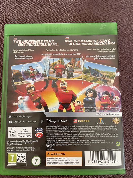 Gra lego iniemamocni