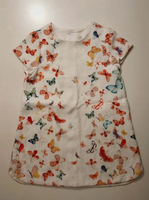 Zara Butterfly Dress - 2/3 Years