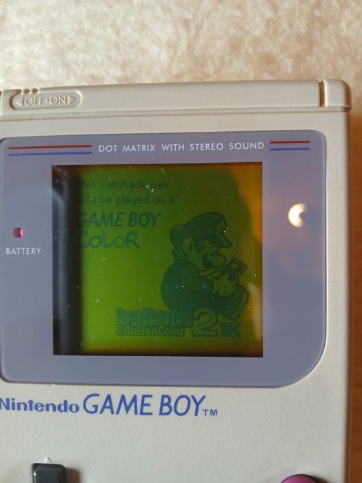 Super Mario Land 2 game boy color
