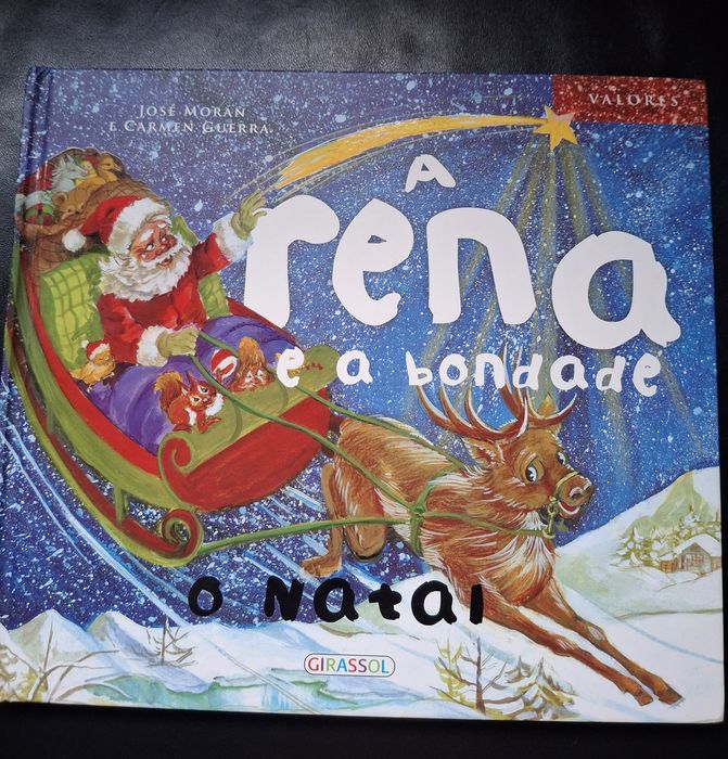 Lote de 2 Livros Infantis de Natal – "As Horas do Natal" + "A Rena e a Bondade – O Natal" | Girassol