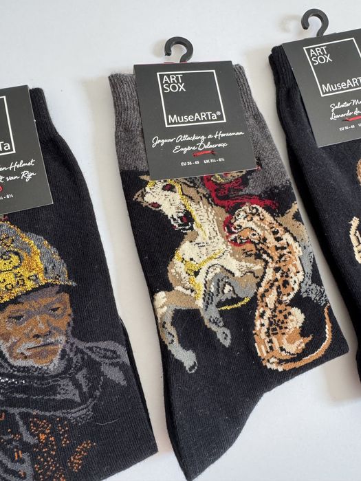 3 pary nowych skarpetek Musearta unisex