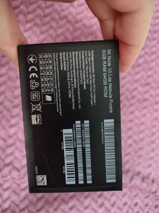 Xiaomi Mi Note 10 Lite 6/64GB