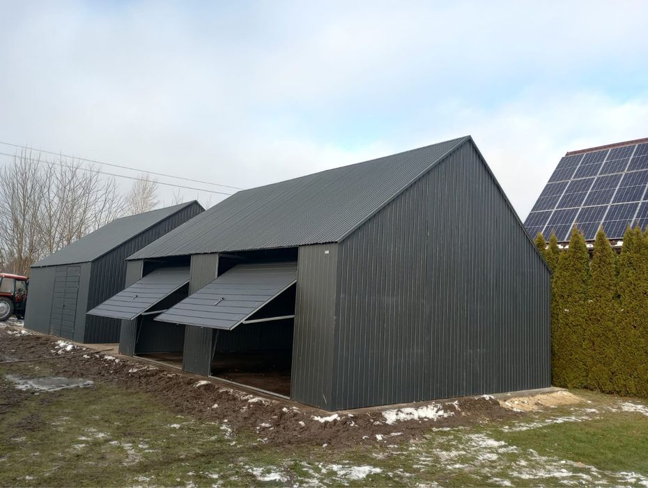 Garaż blaszany na wymiar! Garaż 9x7 10x7 10x8. Konstrukcja ocynkowana!