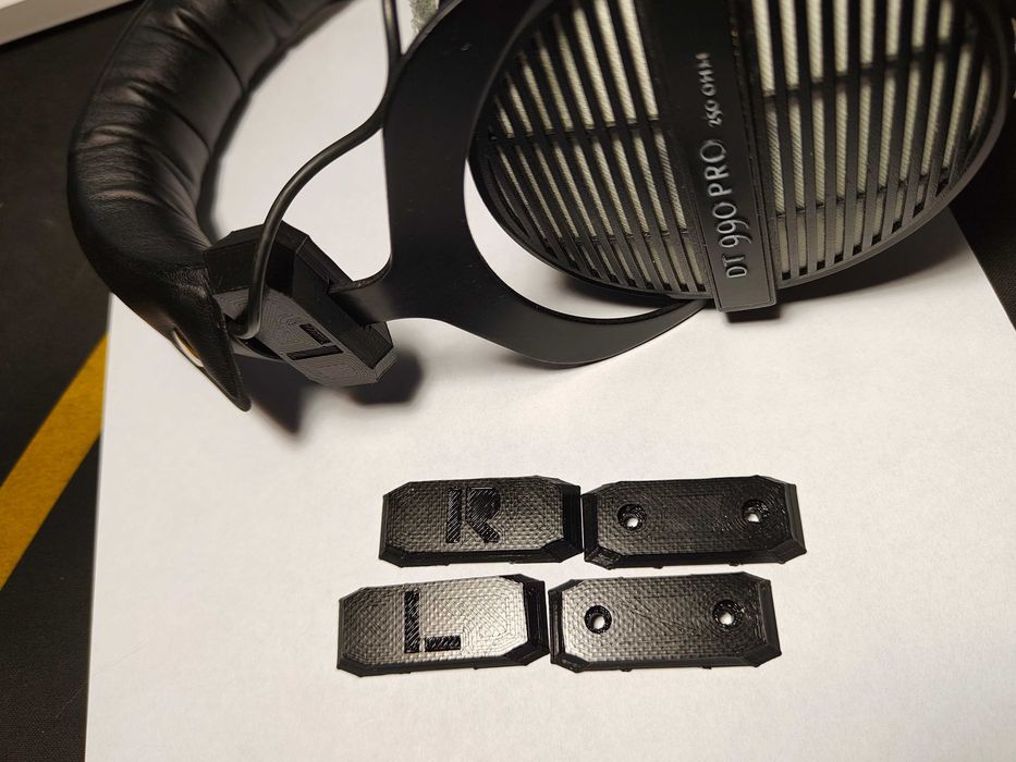 Слайдер пластик  Slider Beyerdynamic DT 770, DT 880, DT 990 Pro