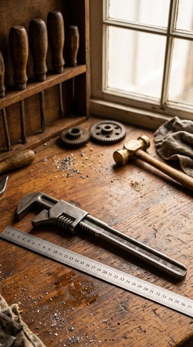 Chave de Trilho Antiga Diamond Calk Horseshoe Co. - 37cm (15")