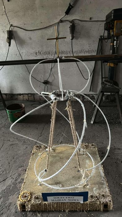 Stelaż na wianek dożynkowy