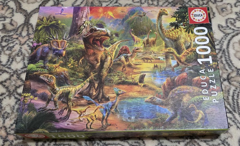 Educa puzzle 1000 el. Terytorium dinozaurów