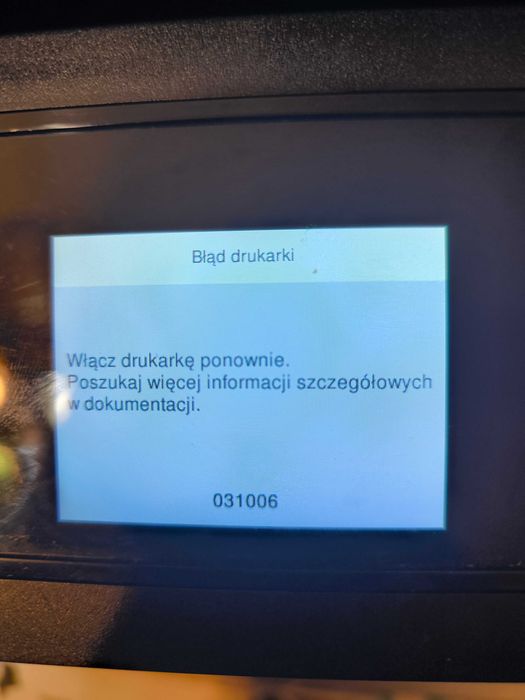 Drukarka epson  WF3820 na części