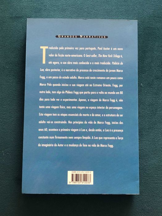 Palácio da Lua - Paul Auster - LIVRO