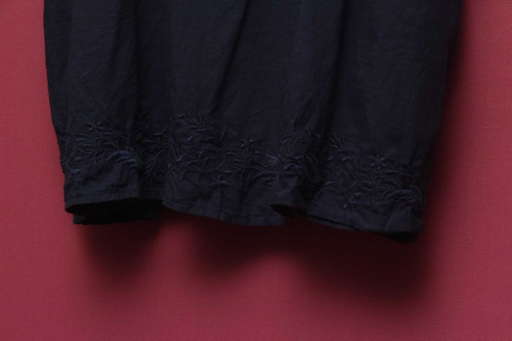 Uniqlo рр S блуза вышиванка свободного кроя