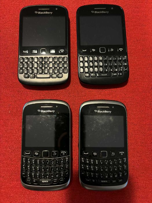 Telefony BlackBerry - działające 4 sztuki (2x 9720, 2x 9320)