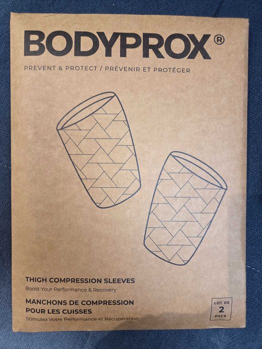 Opaski kompresyjne na uda BODYPROX Thigh Sleeves 2-pack NOWE