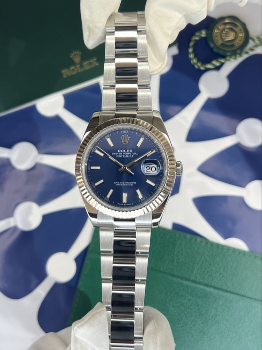 Rolex Datejust 41 Bright Blue