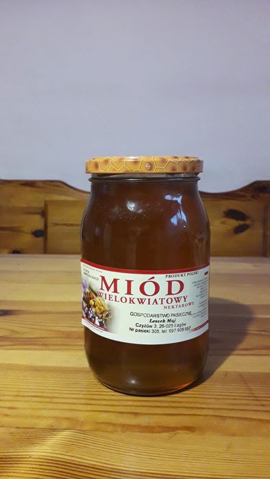 Sprzedam miody wielokwiatowe