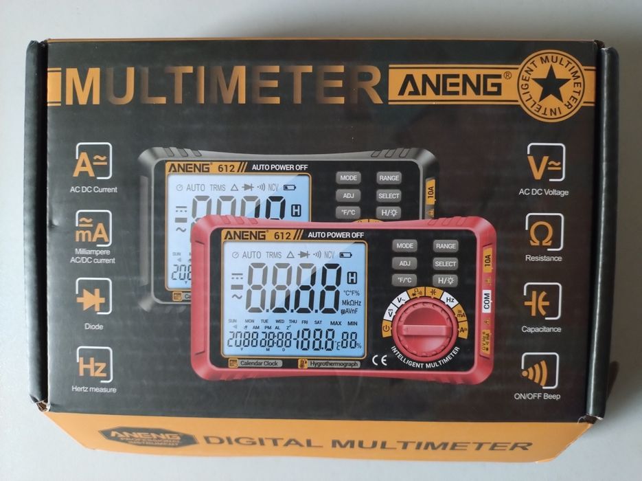 Multimetr cyfrowy ANENG 612