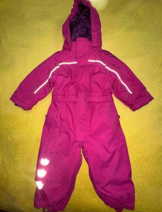 Зимовий комбінезон на дівчинку 86