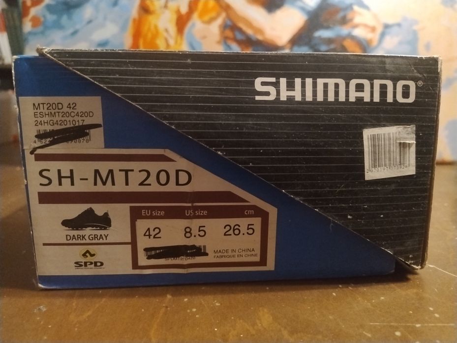Buty rowerowe Shimano SH-MT20D SPD r. 42 (26,5 cm) MTB/Trekking