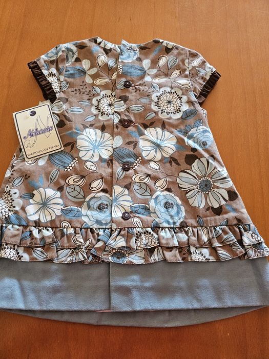 Vestido 18 meses marca Nekenia novo com etiqueta