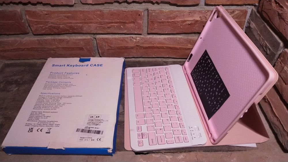 Amazon! Smart чохол клавіатура до Apple iPad 7/8/9, Air 3, Pro 10,5"