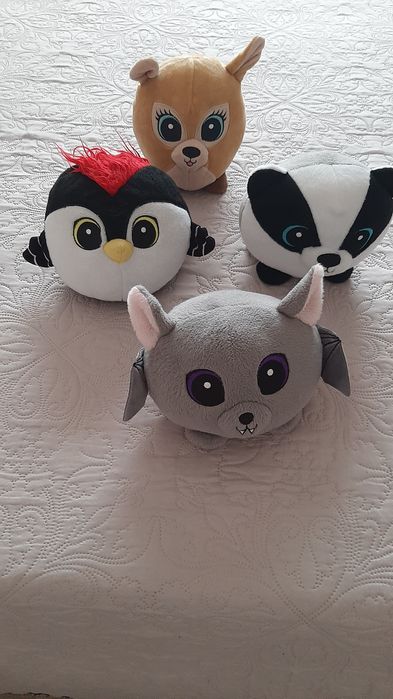 Peluche Animais do Bosque e Bando do Mar