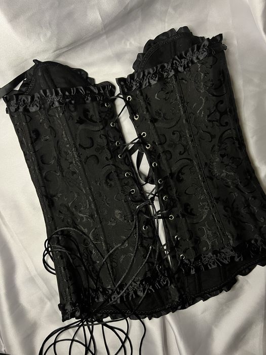 Чорний корсет XS–S