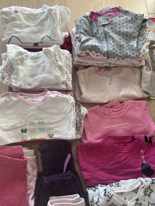 Paczka ubran dziewczynka 68 dobre marki