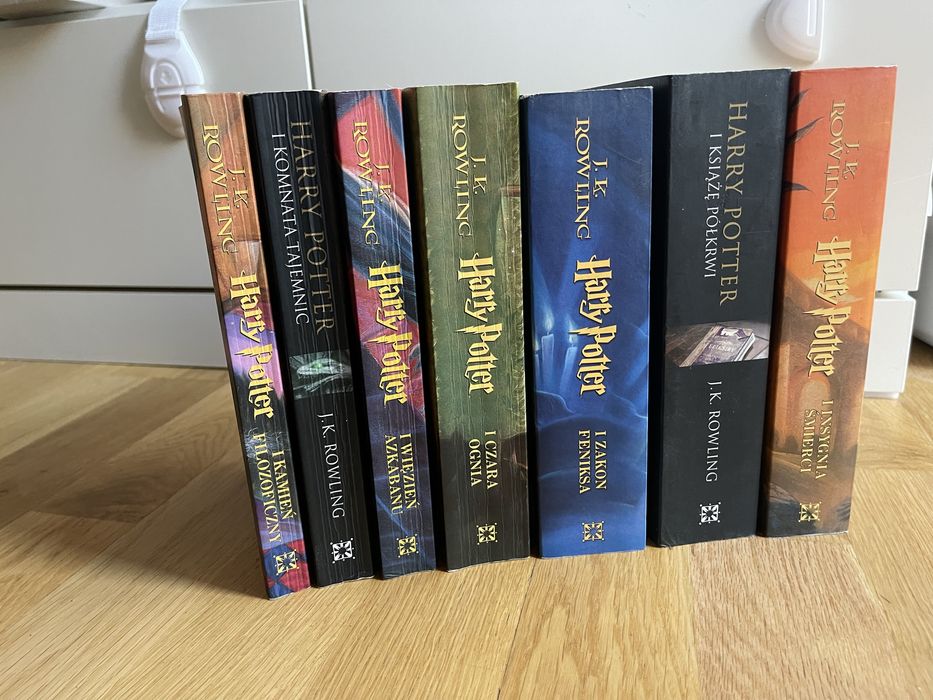 Seria Harry Potter Tom 1-7 Komplet J.K. Rowling