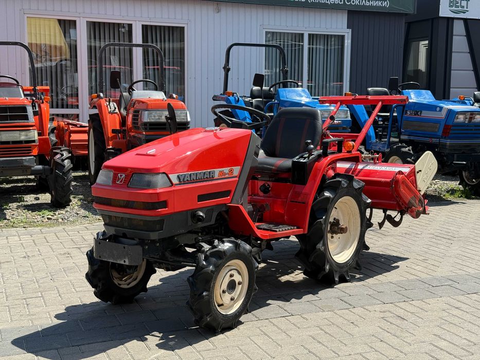 японський трактор міні трактор YANMAR ke 2 + фреза