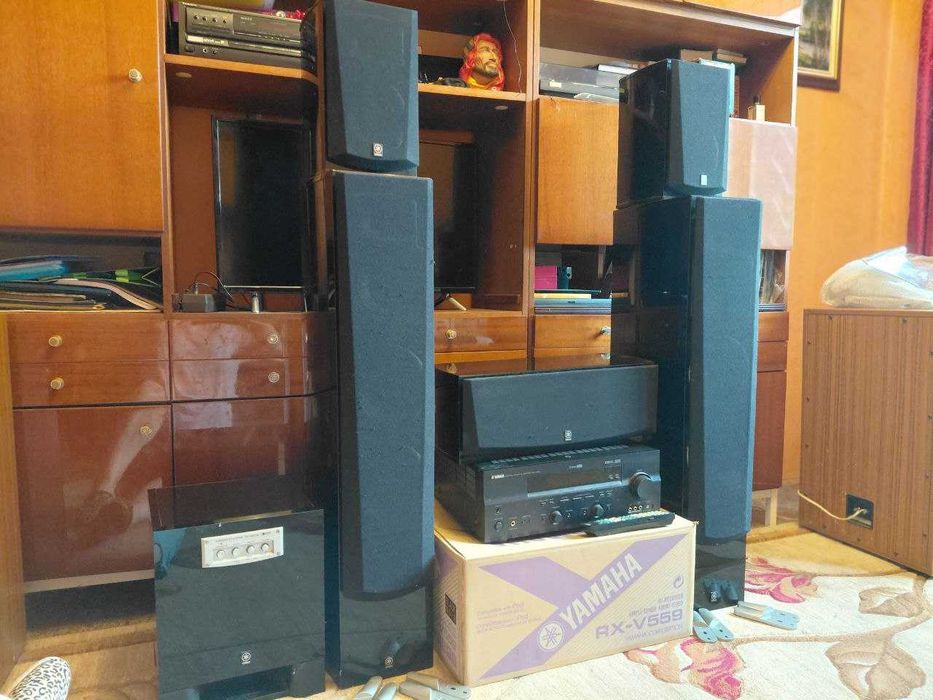 Комплект акустики Yamaha з ресивером